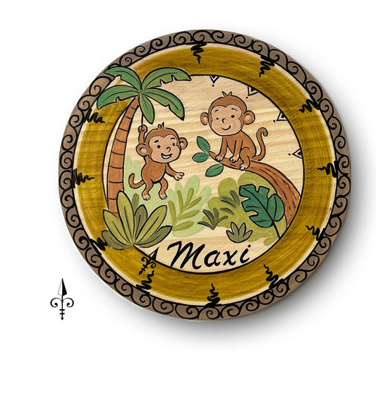 Türschild Dschungel