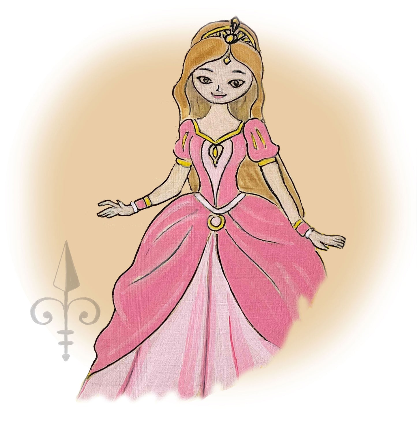 Türschild Prinzessin
