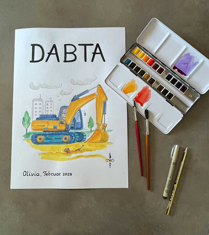 Erste Worte - Bagger