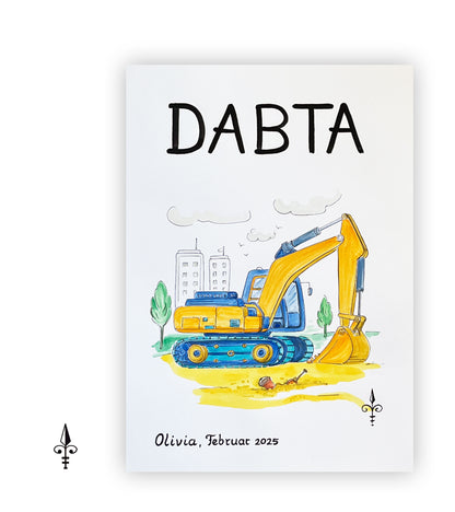 Erste Worte - Bagger