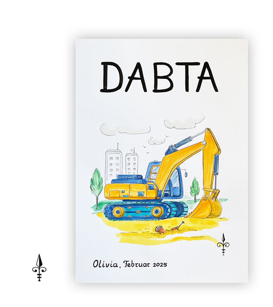 Erste Worte - Bagger