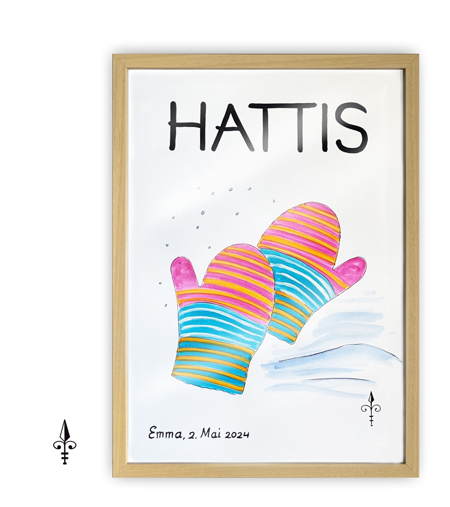 Erste Worte - Handschuhe