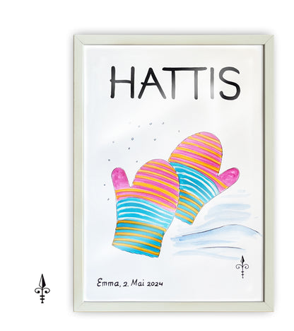 Erste Worte - Handschuhe