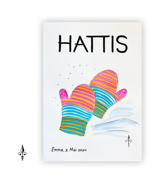 Erste Worte - Handschuhe