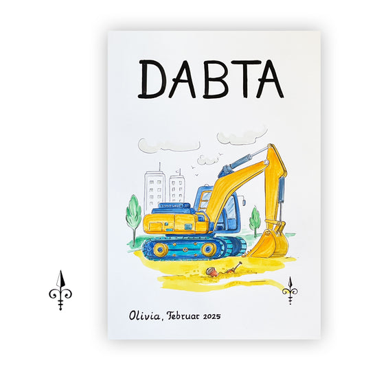 Erste Worte - Bagger