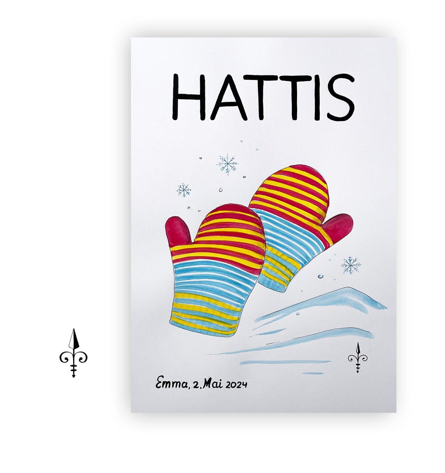 Erste Worte - Handschuhe