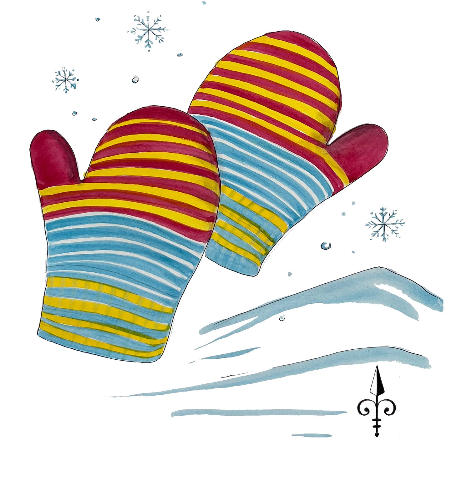 Erste Worte - Handschuhe