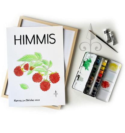 Erste Worte - Himbeeren