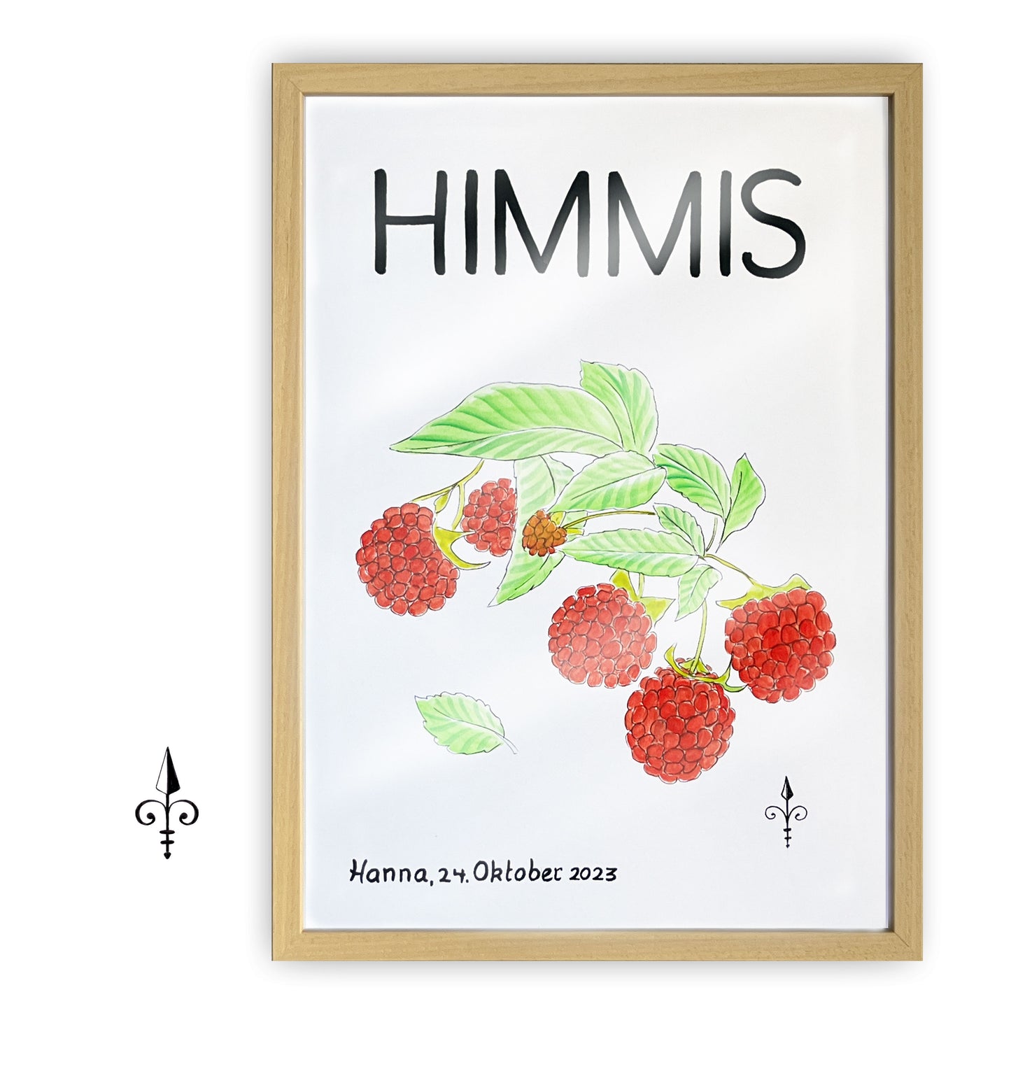 Erste Worte - Himbeeren
