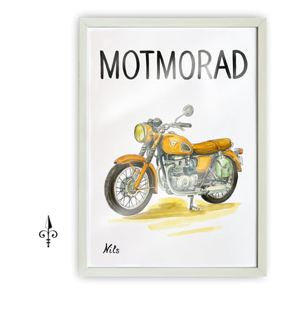 Erste Worte - Motorrad