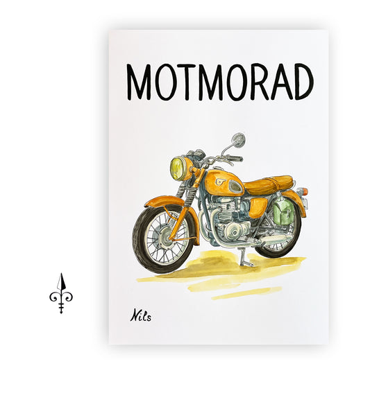 Erste Worte - Motorrad